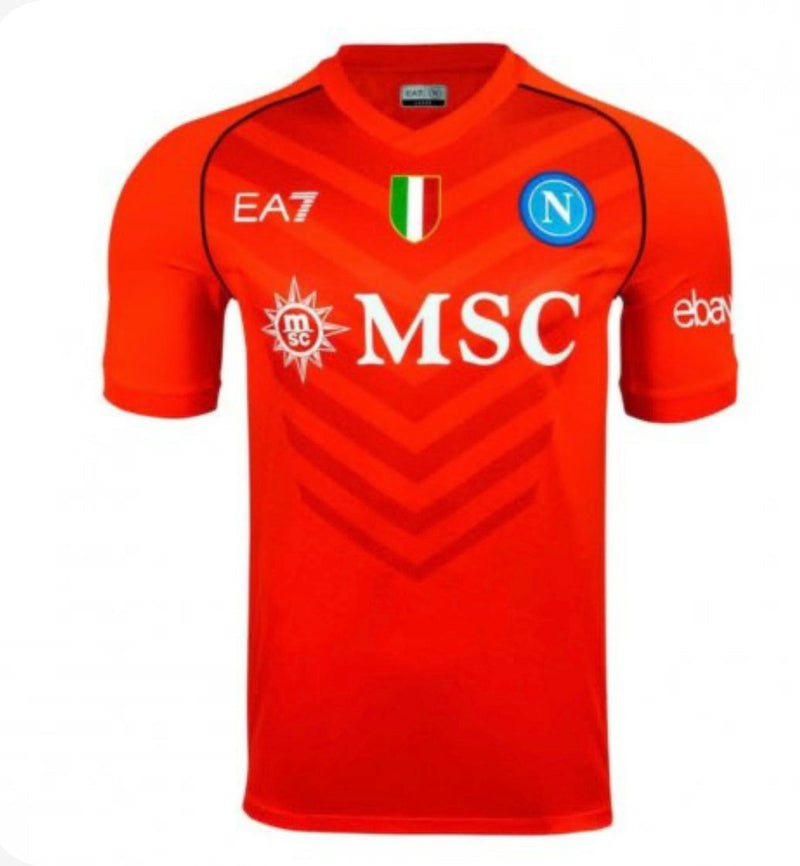 SSC Napoli Shirt Gara Portiere 23/24 -Scudetto