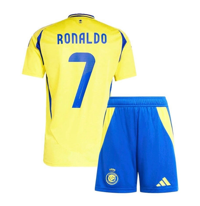 T-shirt and Shorts per Kind Al-Nassr Home 24/25