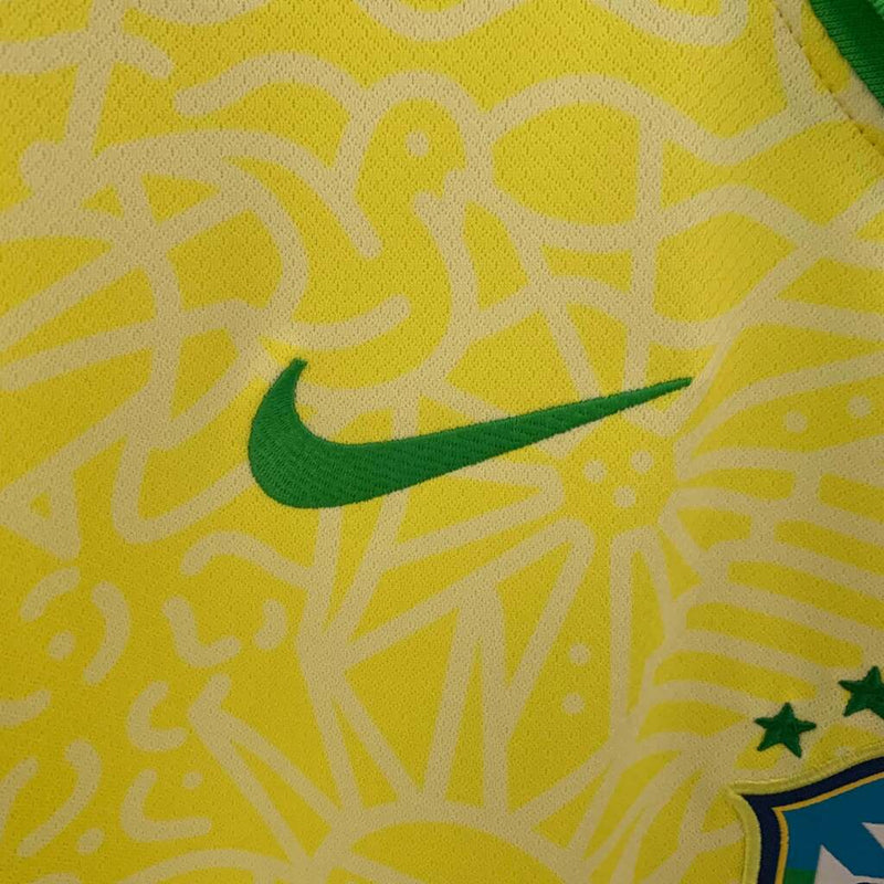 Shirt Brazil Home Giallo 24/25