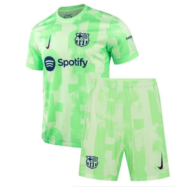 T-shirt and Shorts per Kind FC Barcelona 24/25