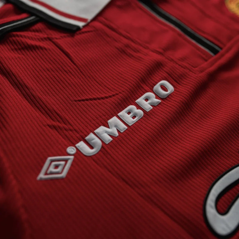 Shirt Manchester United manica lunga home Retro 98/99 -Patch