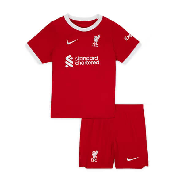 T-shirt and Shorts per Kind Liverpool Home 23/24