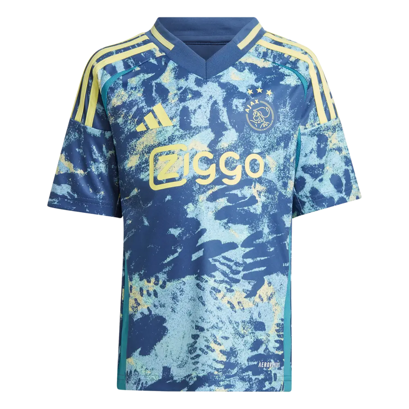 T-shirt and Shorts per Kind Ajax Away 24/25 -Sokken