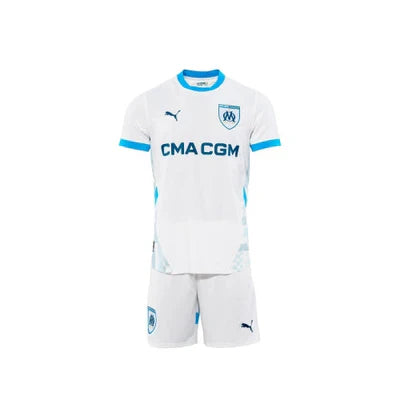 T-shirt and Shorts per Kind Olympique de Marseille Home 24/25