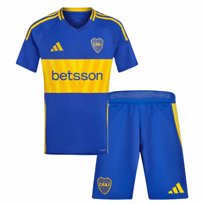 T-shirt and Shorts per Kind Boca Juniors Home 24/25