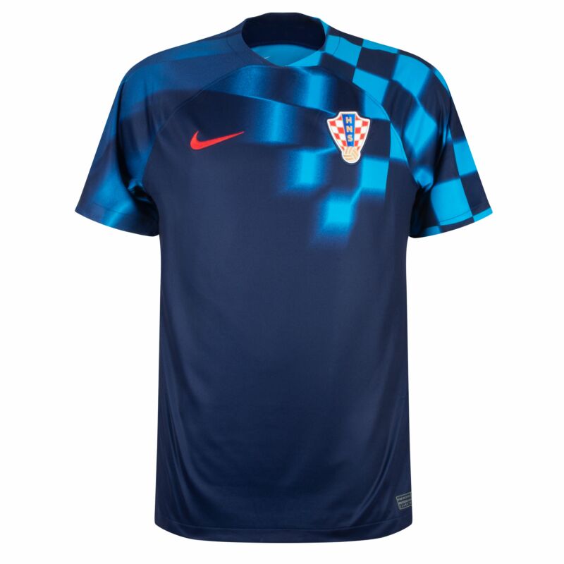 Shirt Croatia Away 2022-2023 incl. Patch della Nations League and della Fondazione