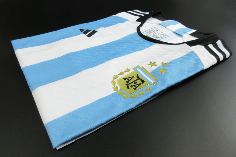 SHIRT ARGENTINA I - 3 STELLE - 22/23 - BIANCA E AZZURRA - VERSIONE GIOCATORE