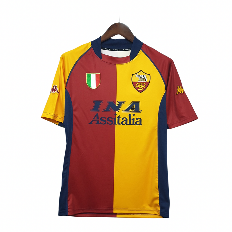 Shirt Retro Roma Home 2001-2002