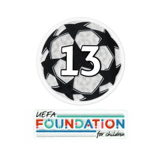 21-22 UCL Starball 13 times winner + see those tops UEFA Foundation (Real Madrid)