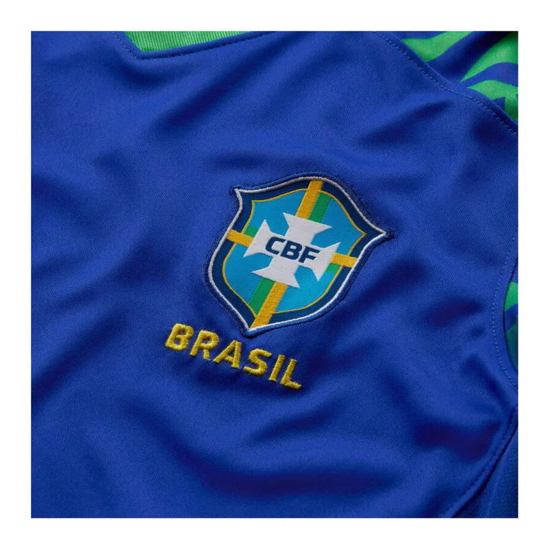 Shirt Brazil Away Vrouwelijk 23/24 Blu