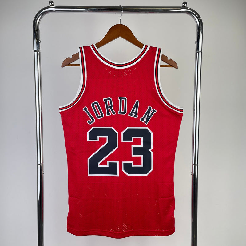 MITCHELL & NESS NBA SHIRT CHICAGO BULLS STRADA FINALI 1997-98 MICHAEL JORDAN