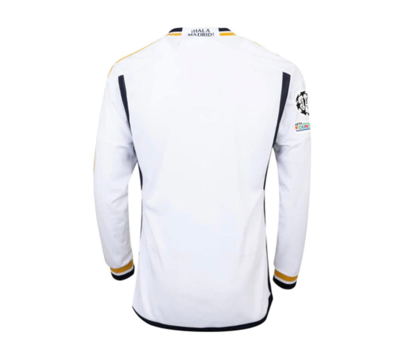 Shirt Manica Lunga Real Madrid l 23/24 - Bianco - Patch UCL + CWC