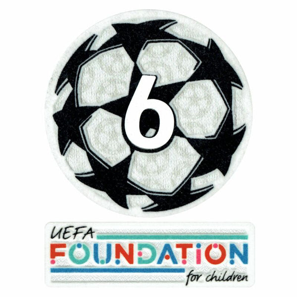 21-23 UCL Starball 6 times winner + Game Patch UEFA Foundation