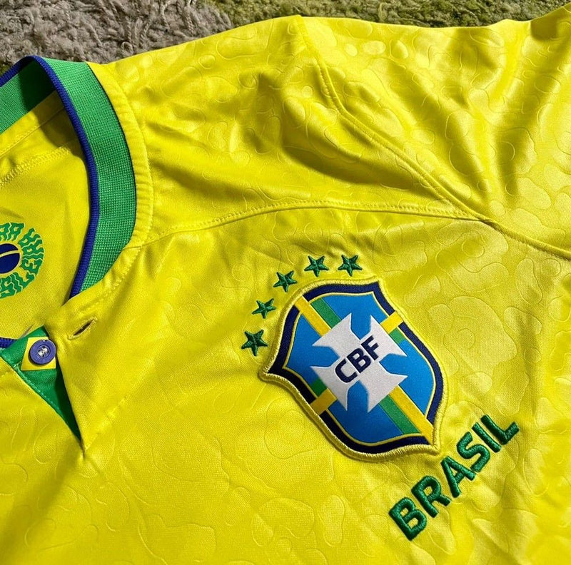 Shirt Brazil Home Giallo 2022/2023