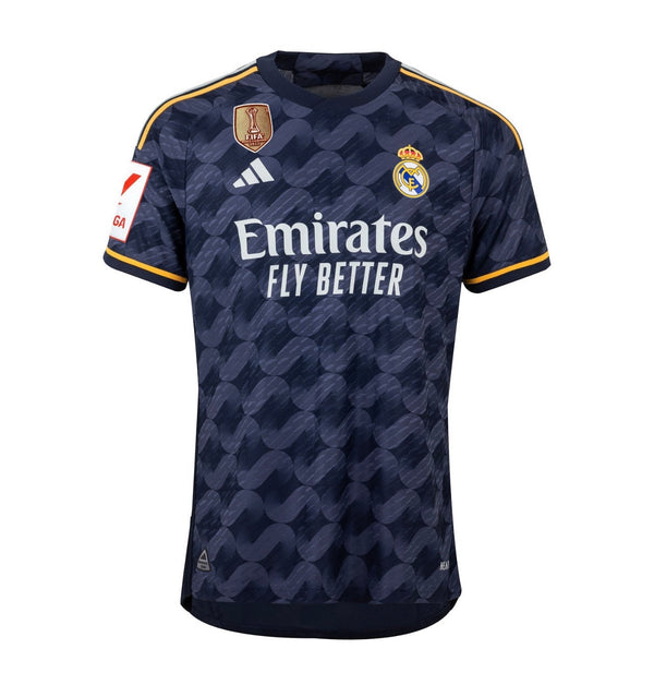 Shirt Real Madrid Away 23/24 Giocatore -Patch CWC and LaLiga