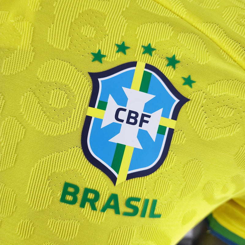 Shirt Brazil I - Spelerversie - 2022/2023