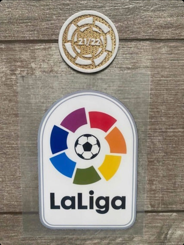 Real Madrid LA LIGA 2021/22 CHAMPION PATCH SET Bagde, Spanish La Liga Champion