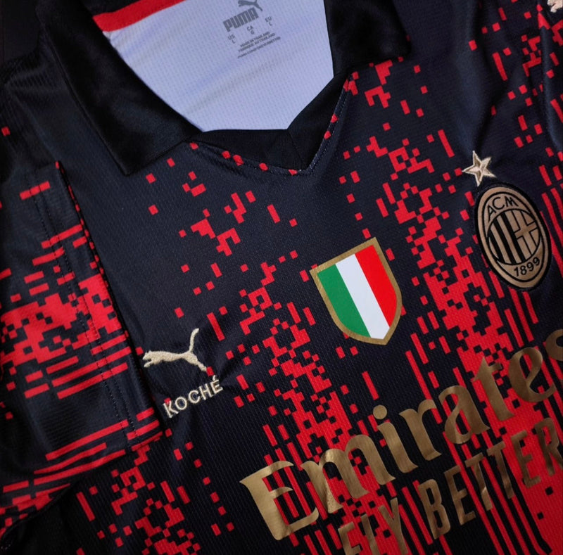 Shirt AC MILAN GARA X KOCHE 4th 2022/23 -Patch Scudetto and Serie A