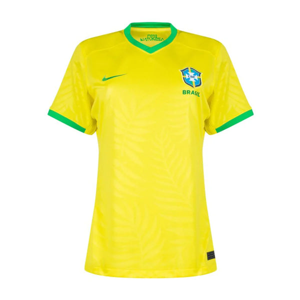 Shirt Brazil Home Vrouwelijk 23/24 Giallo