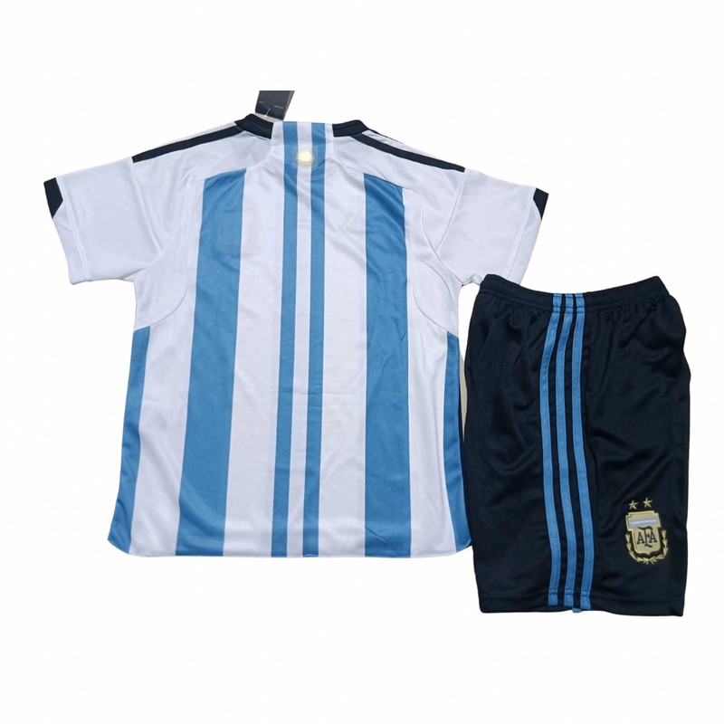 T-shirt and Shorts per Kind Argentina - 3 STELLE - 22/23