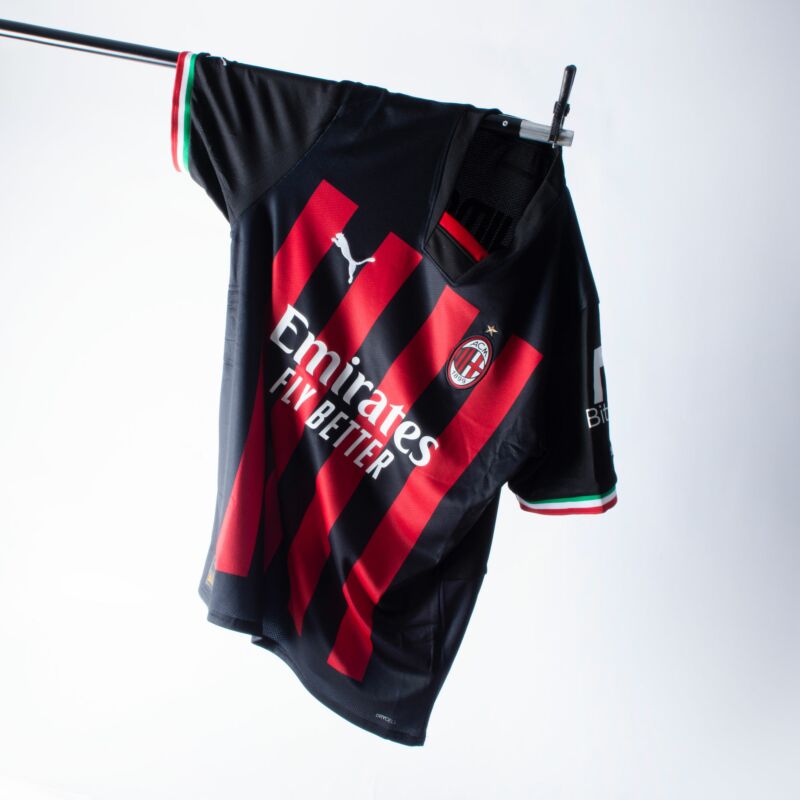 Shirt AC Milan home 2022/23 - con patch serie A and scudetto