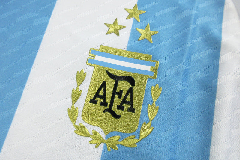 SHIRT ARGENTINA I - 3 STELLE - 22/23 - BIANCA E AZZURRA - VERSIONE GIOCATORE