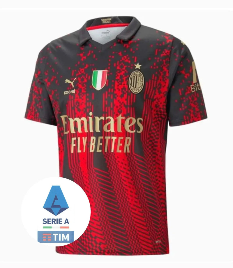 Shirt AC MILAN GARA X KOCHE 4th 2022/23 -Patch Scudetto and Serie A