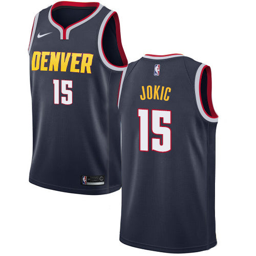 Shirt NBA - Denver Nuggets Bianca - Jokic #15