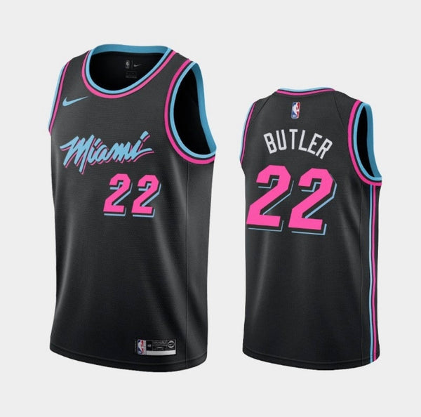 Shirt nera and rosa NBA Miami Heat – Butler #22