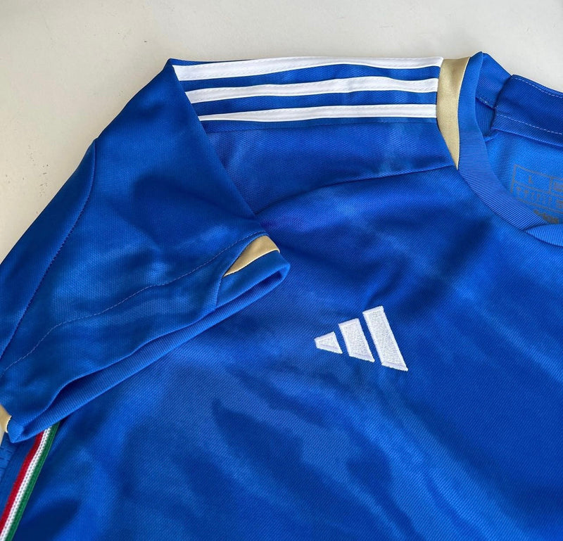 Shirt Italy Home 2023-2024 incl. Set di toppe della Nations League