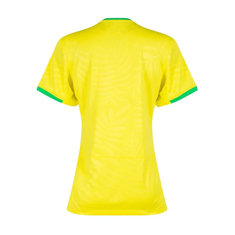 Shirt Brazil Home Vrouwelijk 23/24 Giallo