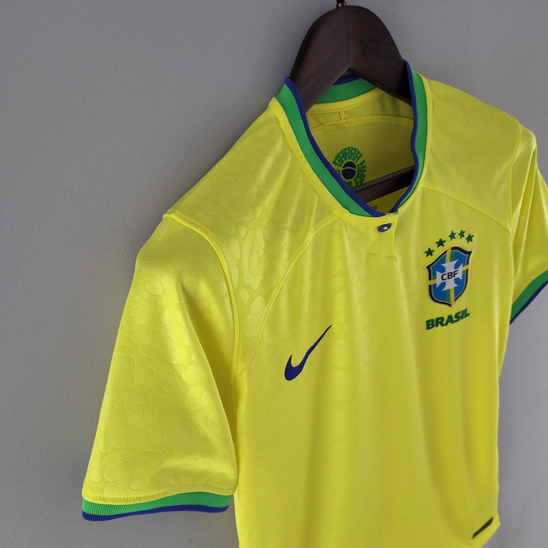 Shirt Brazil I 2022 - Vrouwelijk