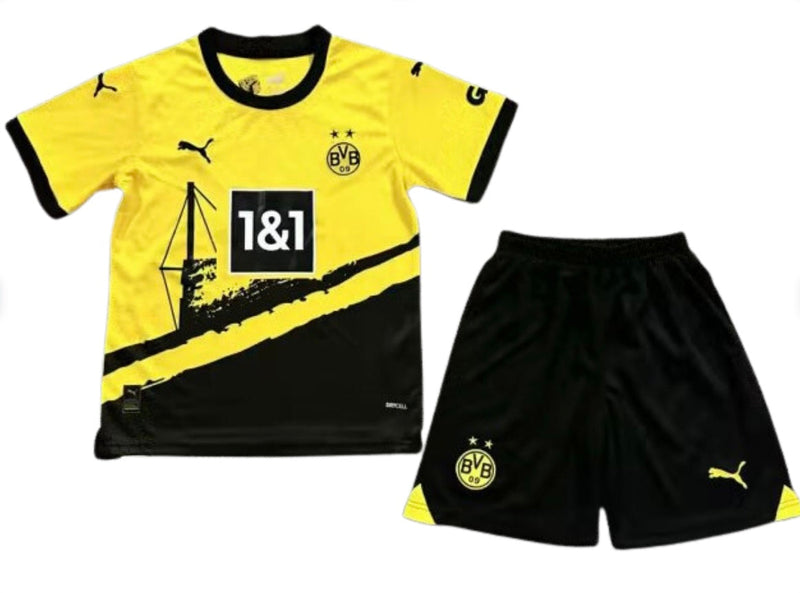 T-shirt and Shorts per Kind Borussia Dortmund Home 23/24