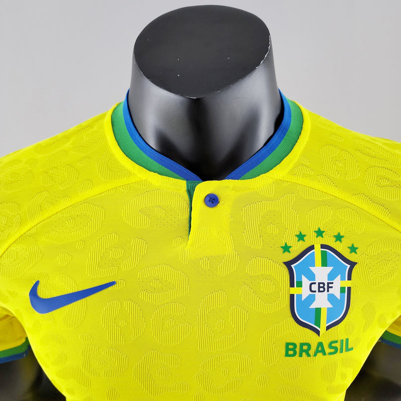 Shirt Brazil I - Spelerversie - 2022/2023