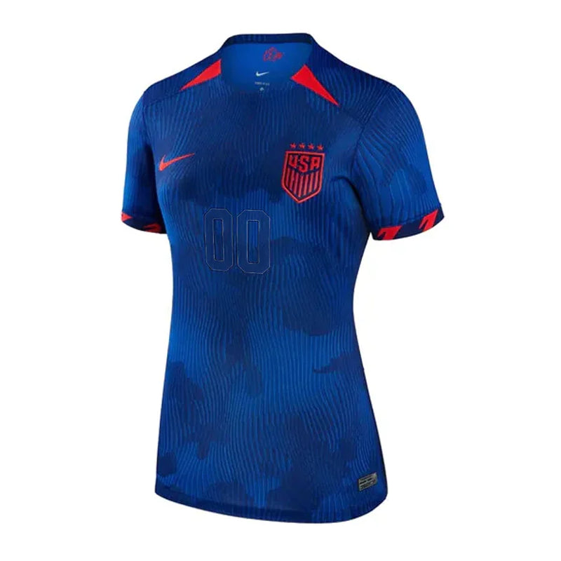 Shirt USA Away Vrouwelijk 23/24 Blu