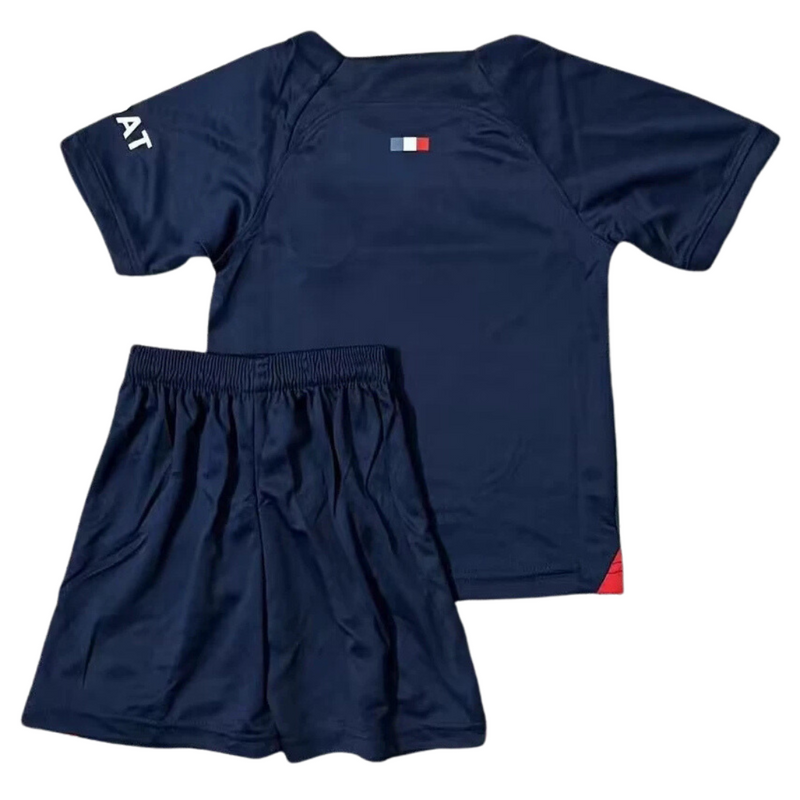 T-shirt and Shorts per Kind PSG home 23/24