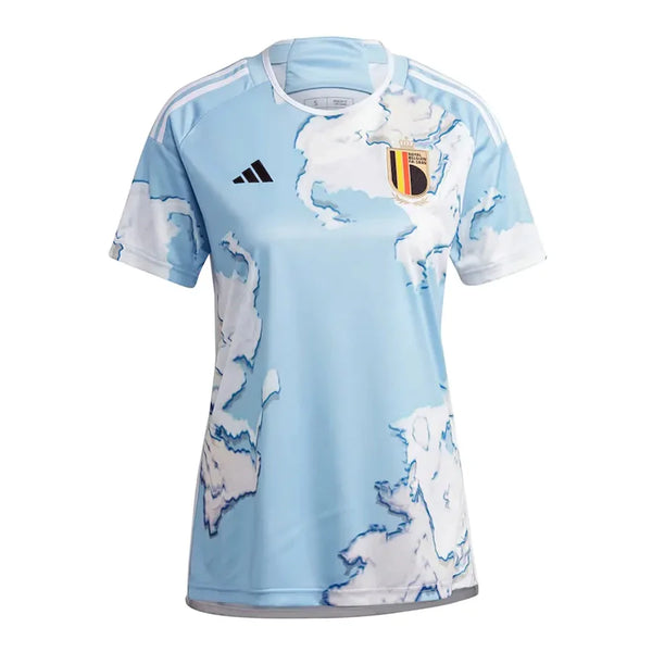 Shirt Belgium Away Vrouwelijk 23/24 Blu