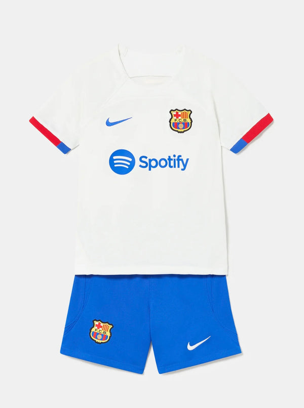 T-shirt and Shorts per Kind FC Barcelona Away 23/24