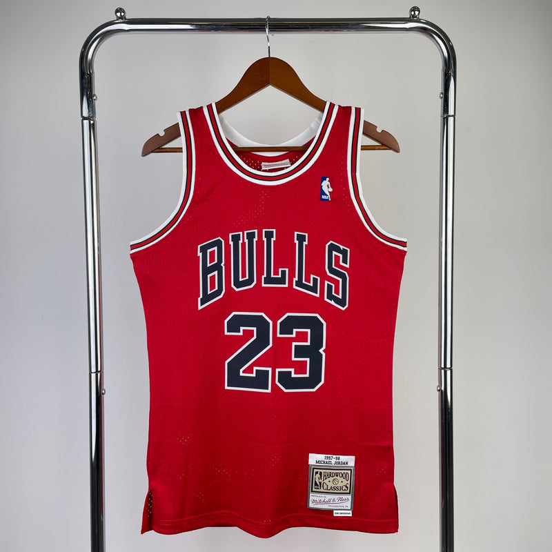 MITCHELL & NESS NBA SHIRT CHICAGO BULLS STRADA FINALI 1997-98 MICHAEL JORDAN