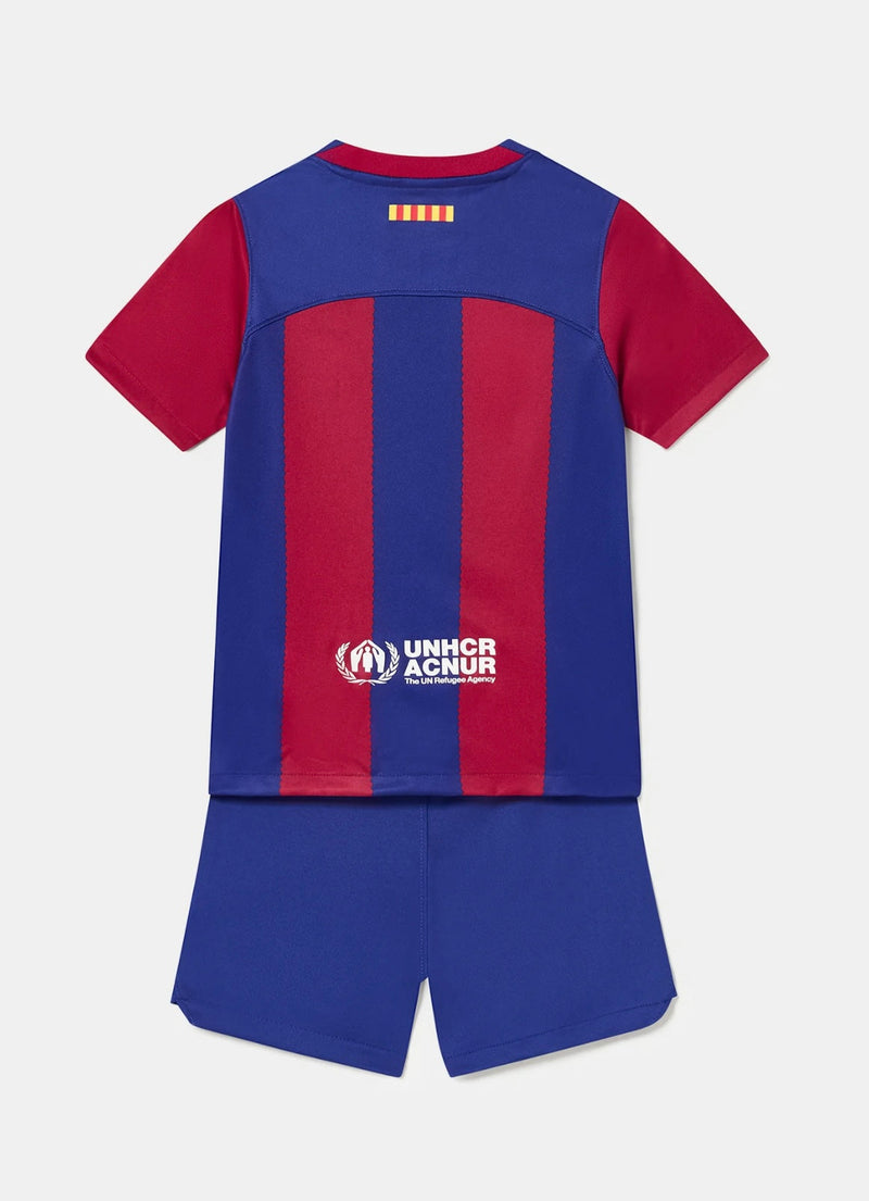 T-shirt and Shorts per Kind FC Barcelona 23/24