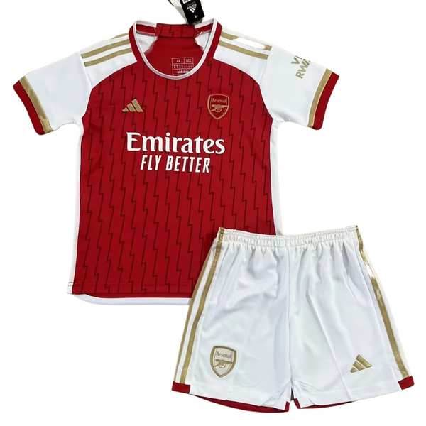 T-shirt and Shorts per Kind Arsenal Home 23/24