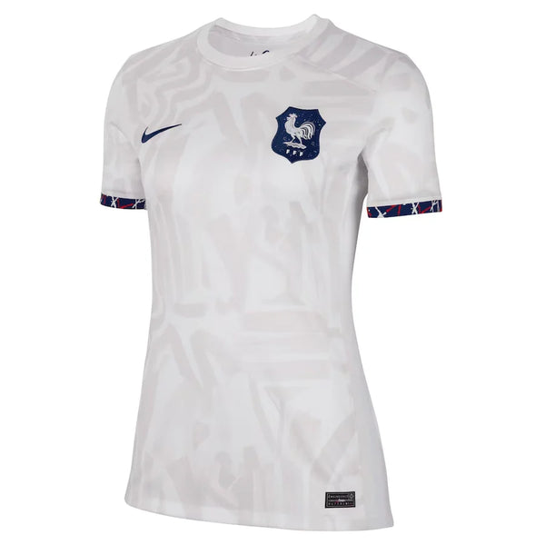 Shirt France Away Vrouwelijk 23/24 Bianco