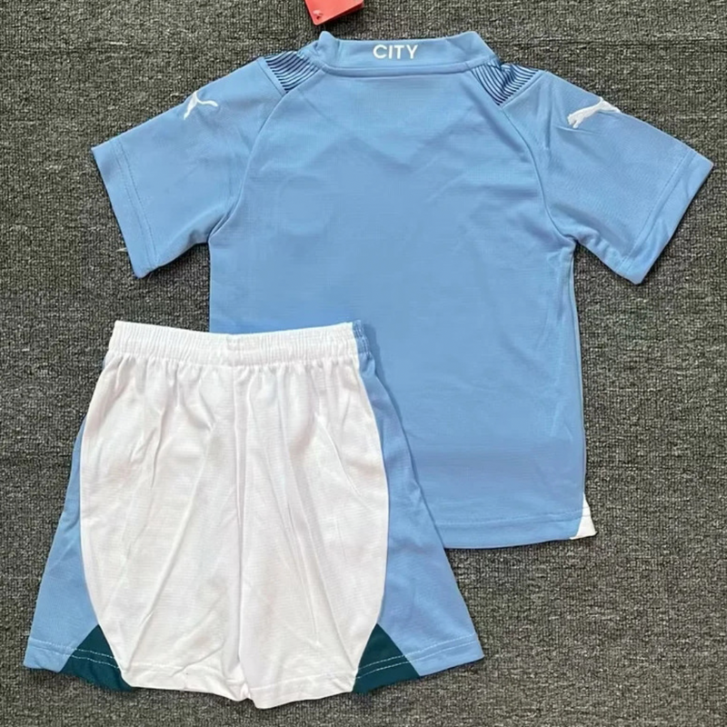 T-shirt and Shorts per Kind Manchester City Home 23/24