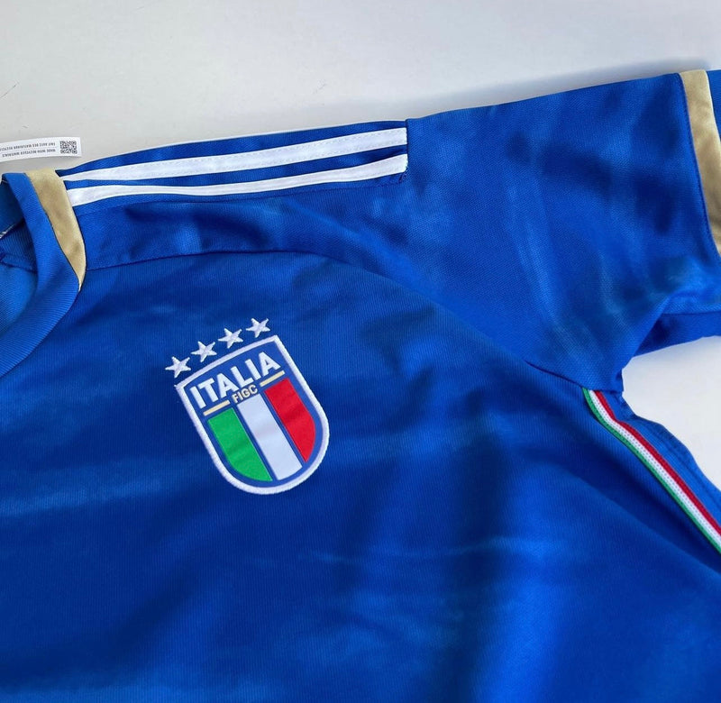 Shirt Italy Home 2023-2024 incl. Set di toppe della Nations League