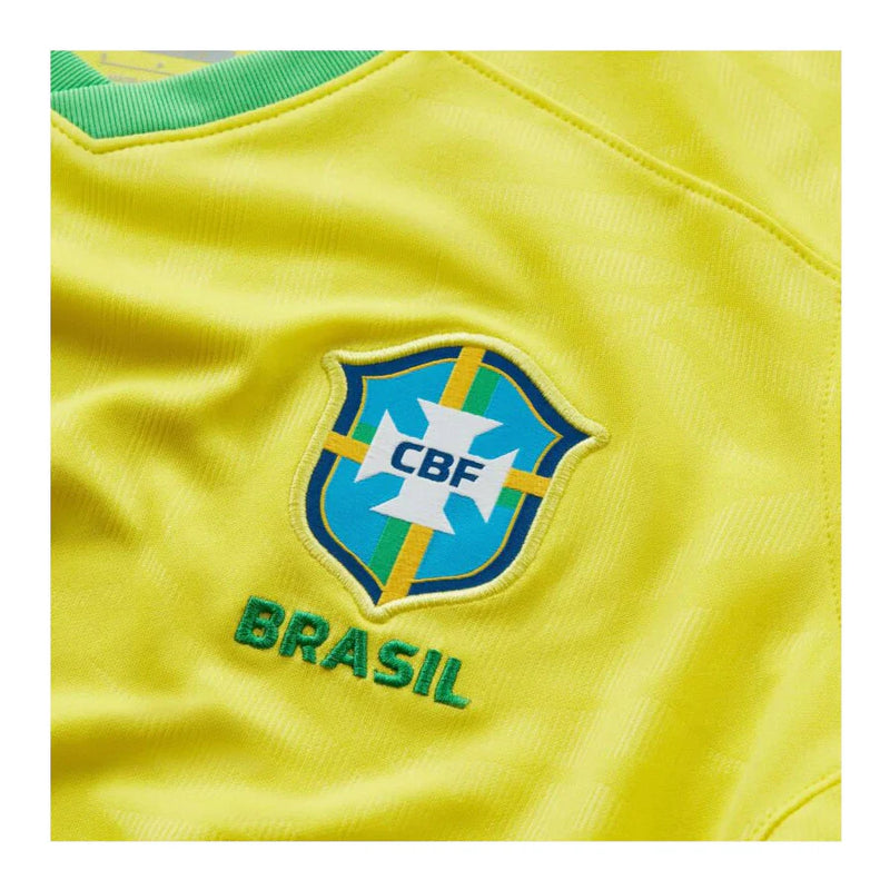 Shirt Brazil Home Vrouwelijk 23/24 Giallo